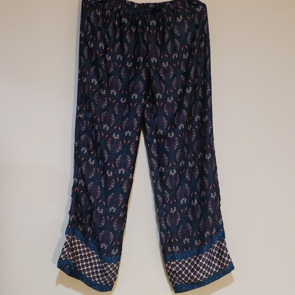 Apt 9 Womens Silky Pj Pants Sz Small 